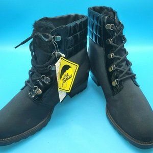 Thermolite Winter Ankle Boots BLACK  Women's 10M